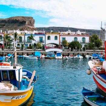 Puerto De Mogan And Market