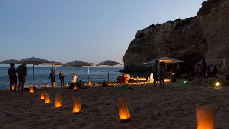 From Albufeira Sunset Cruise Barbecue On Secluded Beach Experitour Com
