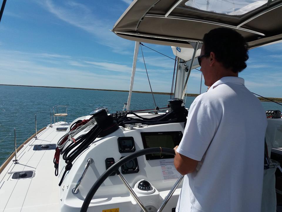 From Faro: Private Sunset Tour On Sailing Catamaran In Ria Formosa