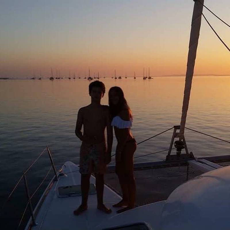 From Faro: Private Sunset Tour On Sailing Catamaran In Ria Formosa