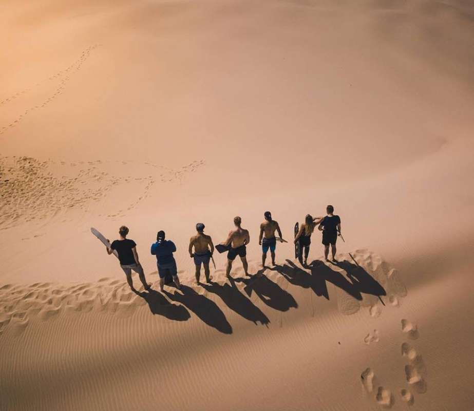 Picnic At The Sunset & Sandboarding In The Dunes Of Port Stephens