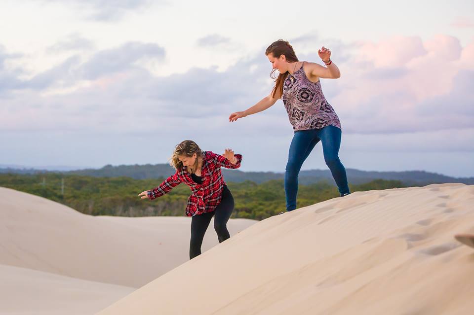 Picnic At The Sunset & Sandboarding In The Dunes Of Port Stephens