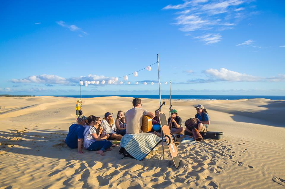 Picnic At The Sunset & Sandboarding In The Dunes Of Port Stephens
