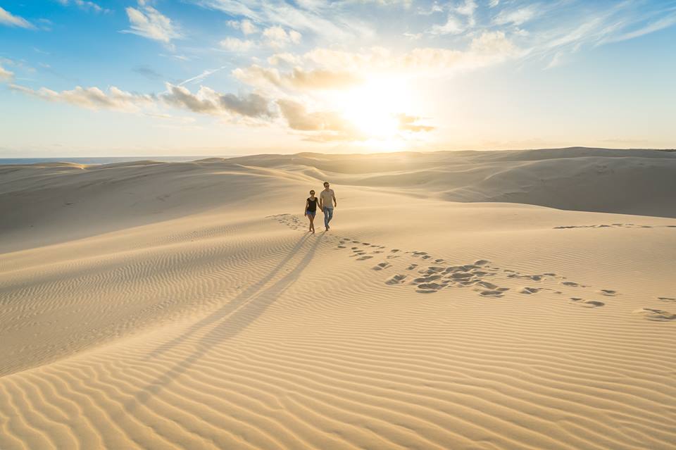 Picnic At The Sunset & Sandboarding In The Dunes Of Port Stephens
