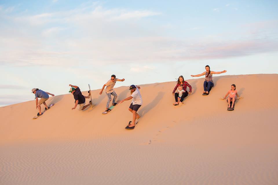 Picnic At The Sunset & Sandboarding In The Dunes Of Port Stephens