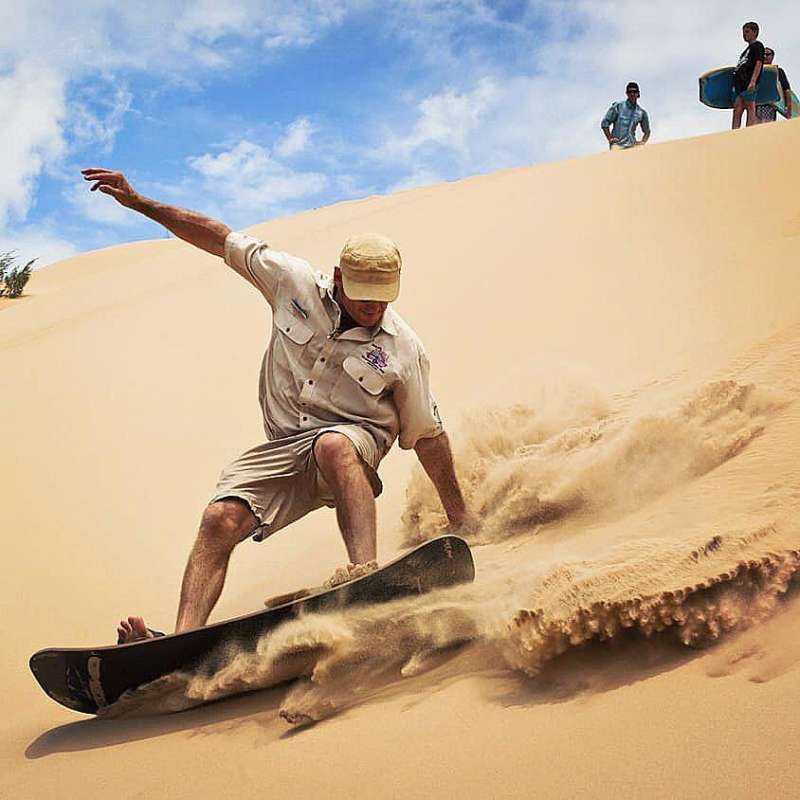 Picnic At The Sunset & Sandboarding In The Dunes Of Port Stephens