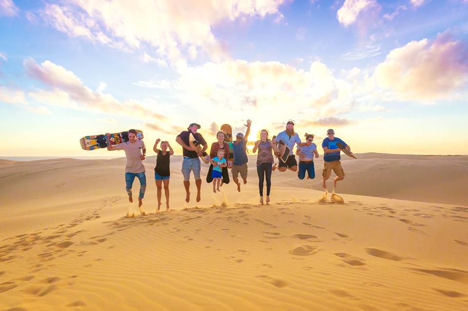 Picnic At The Sunset & Sandboarding In The Dunes Of Port Stephens