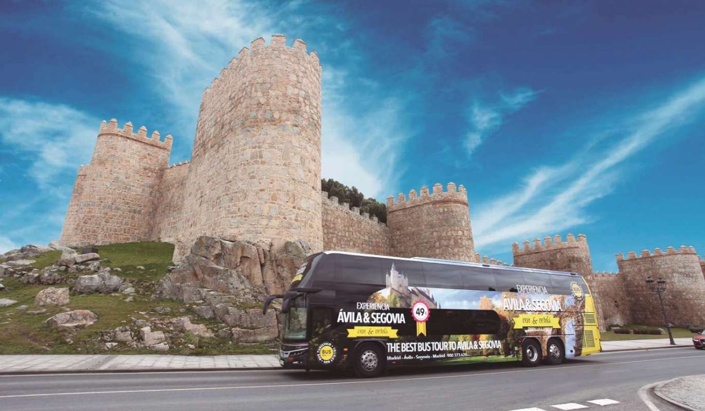 From Madrid: Excursion To Segovia & Avila By Luxury Bus With Guided Walking Tours