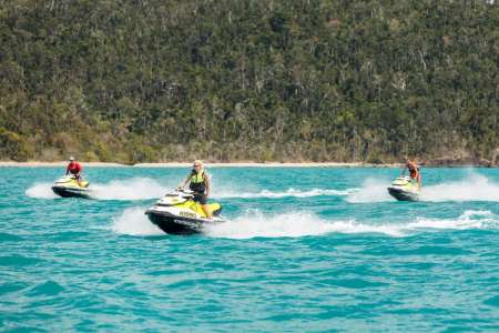 Airlie Beach: Jet Ski Tour With Visit To Palm Bay Resort & Pizza Lunch