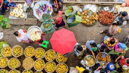 Yangon: Excursão De 4 Horas A Curta Viagem: Local Na Rua De Yangon, Mianmar