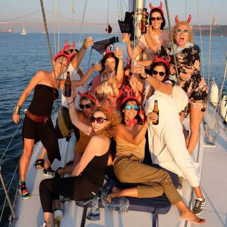 Lisbon: Bachelorette Party On A Sailboat On The Tagus River