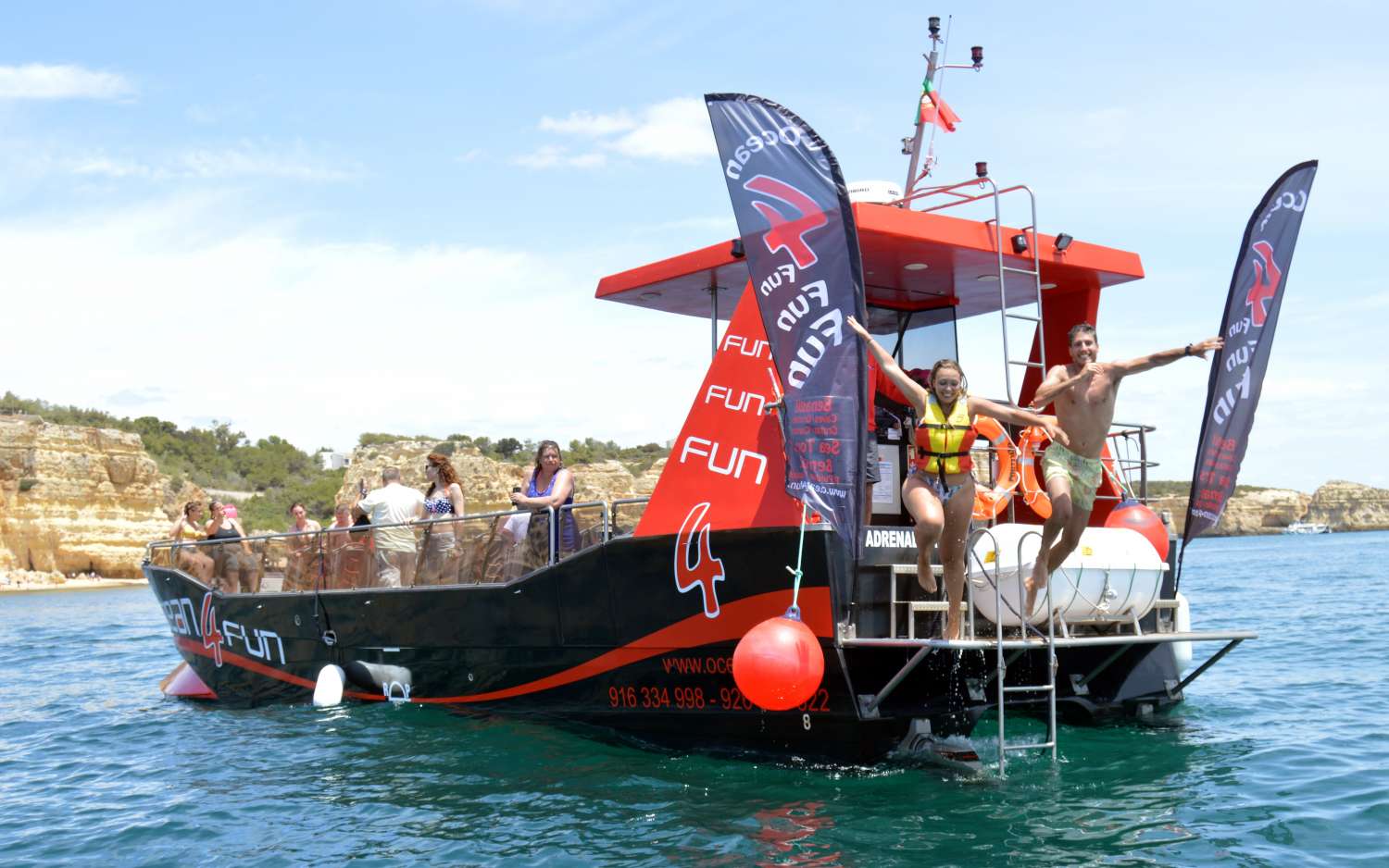 adrenalina pura catamaran