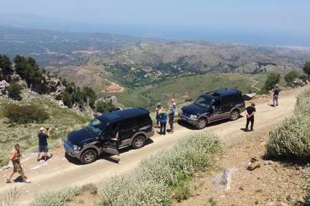 Chania: Tour En Jeep Por Creta Con Visita A La Cabaña De Un Pastor