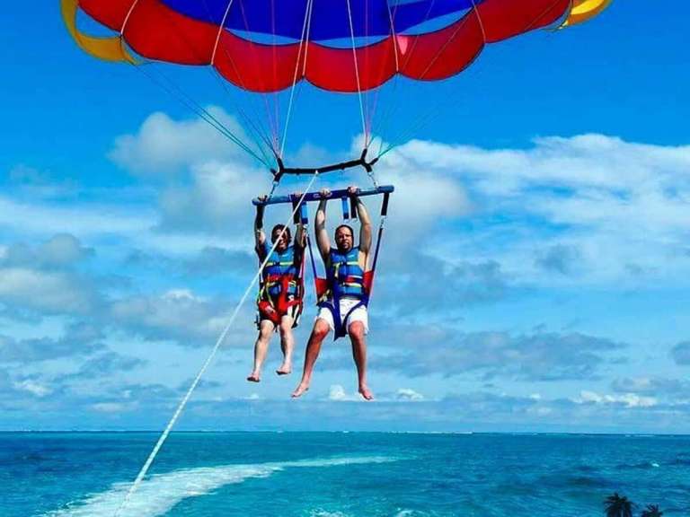 Parasailing Experience & Kayak Or Paddle Surf In Barcelona