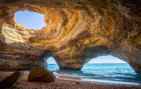 Portimão: Excursion Privée En Bateau De 2 Heures À La Plage De Marinha Et À La Grotte De Benagil
