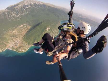 Ohrid 2-Stündiges Paragliding-Erlebnis