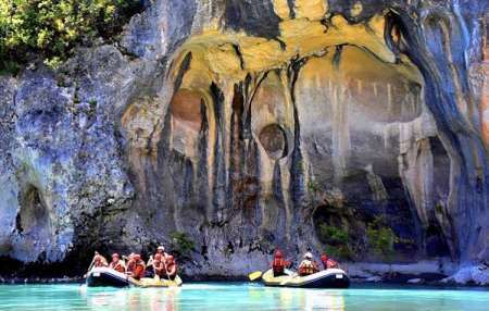 Rafting Experience On The Vjosa River Starting From Permët