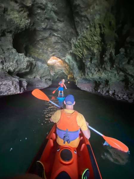 Tour Zur Benagil-Höhle Und Zu Geheimen Punkten Mit Kayak