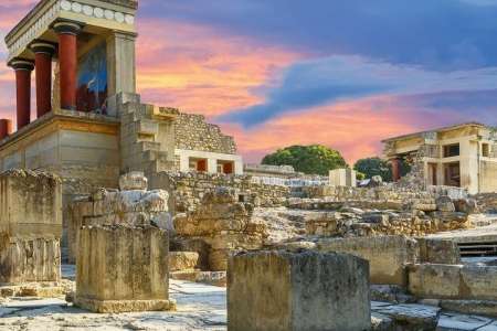 Billet Coupe-File: Palais De Knossos Et Musée Archéologique D’Héraklion