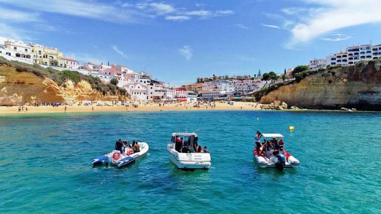 tour en bateau algarve