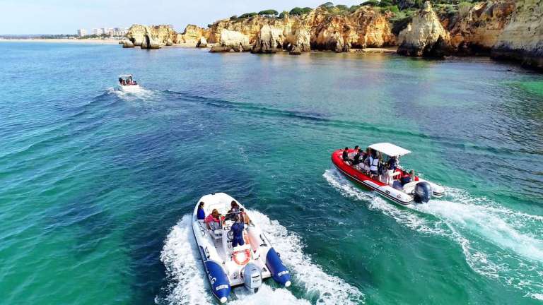 tour en bateau algarve