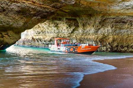 Bootsfahrt Von Albufeira Zur Höhle Von Benagil