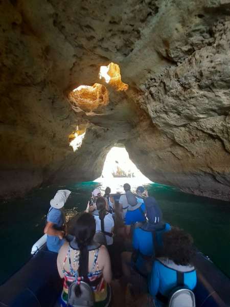 Benagil Cave Early Morning Private Boat Expedition From Portimao