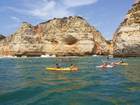 Visite Benagil Num Kayak Alugado A Partir Da Praia Da Marinha
