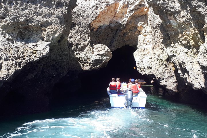 Guided Boat Tour To Ponta Da Piedade Grottoes In Lagos, Algarve ...